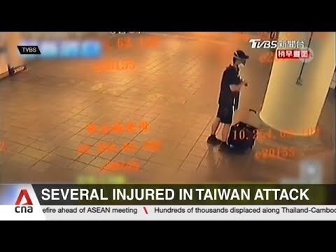 Several people injured in Taiwan after mass stabbing near Taipei metro