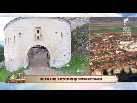 Cetatea Râşnov - una dintre cele mai impresionante şi bine conservate cetăţi din Transilvania