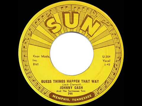 1958 HITS ARCHIVE: Guess Things Happen That Way - Johnny Cash (#1 C&W hit)