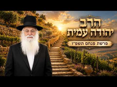 הרב יהודה עמית | פרשת פנחס תשפ"ו (2026) | עלונימייל