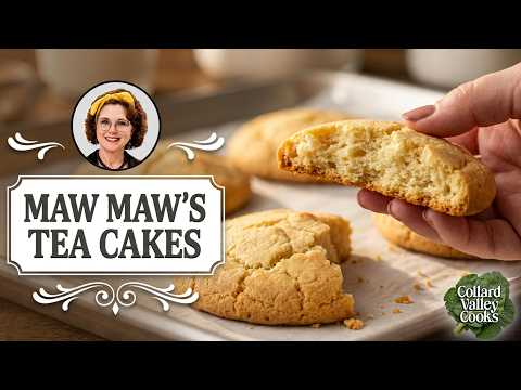 Maw Maw's Tea Cakes 👵 Old Fashioned Recipe ✨ Southern Baking