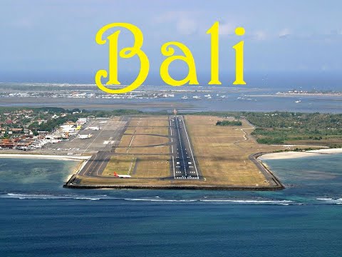Landing in BALI Airport