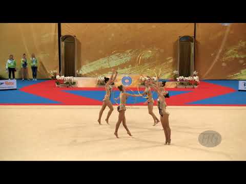 Slovenia (SLO) - 2018 Rhythmic Worlds, Sofia (BUL) - Qualifications 5 Hoops