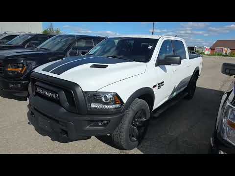 2021 Ram 1500 Classic Warlock 4x4 Crew Cab 5'7" Box in Bright White for sale at Kitchener Chrysler Dodge Jeep Ram in Kitchener, ON