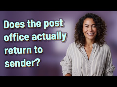 Usps Return To Sender