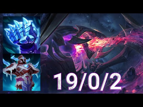 TANK Cho'Gath Top VS Nasus | Patch 13.4