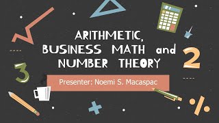 Arithmetic, Business Math and Number Theory (30 Sample Questions with Explanation and Solution)