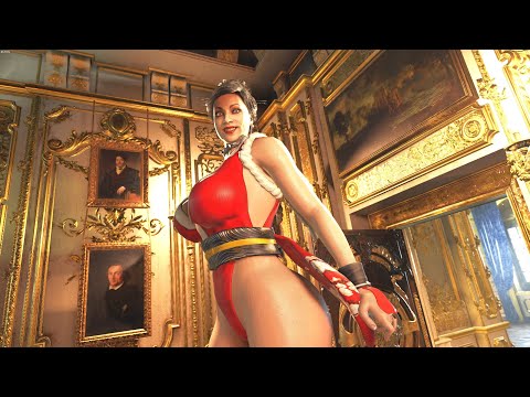 Resident Evil 8 Village - Mai Shiranui Dimitrescu Mod Gameplay
