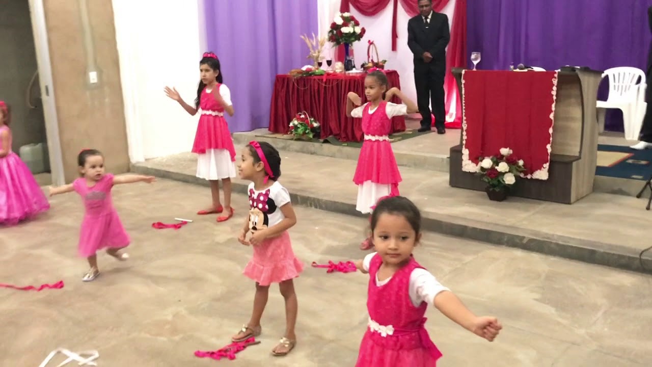 CULTO DE SANTA CEIA DIA 05 11 2017 APRESENTAÇÃO DAS CRIANÇAS