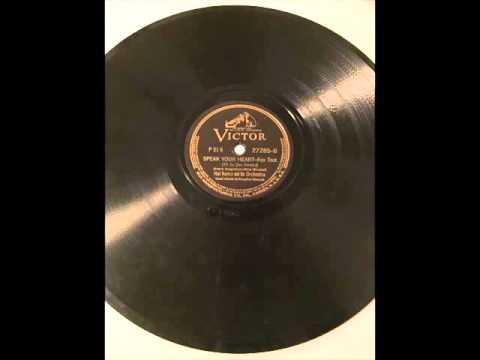 "Speak Your Heart" Hal Kemp and his Orchestra, 1937