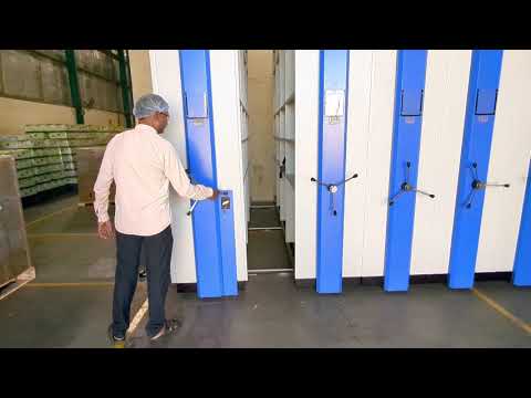 Mobile Compactor Storage System_ Rolex India Engineering  1DFM_1SFF_1SFM 3000H_610L_450D 1-Bay