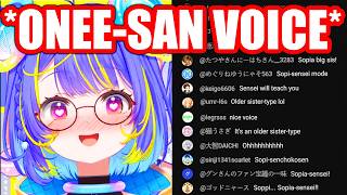 Download lagu Sopia Suddenly Makes an Onee-san Voice And Chat Lose It 【Hololive】 mp3