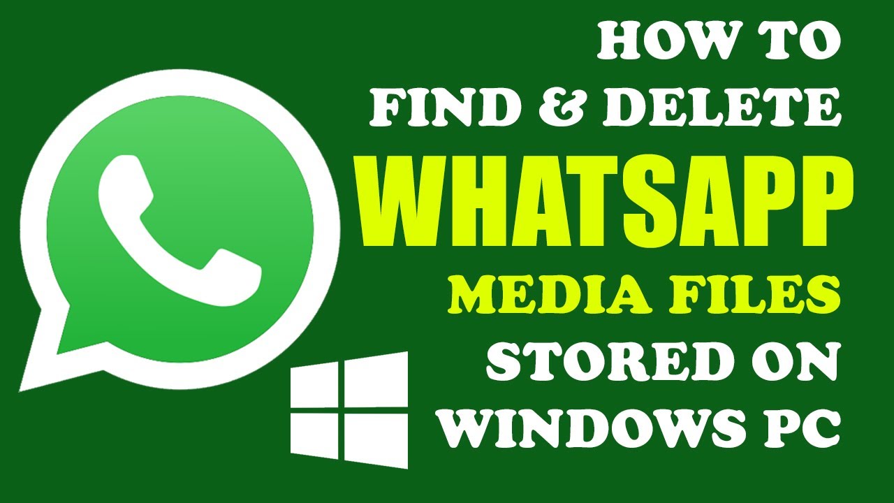 Where are WhatsApp files saved on PC?