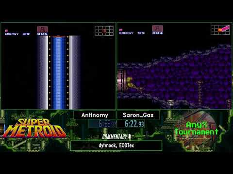 Antinomy vs Saron_Gas.  SM Any% Tournament 2018