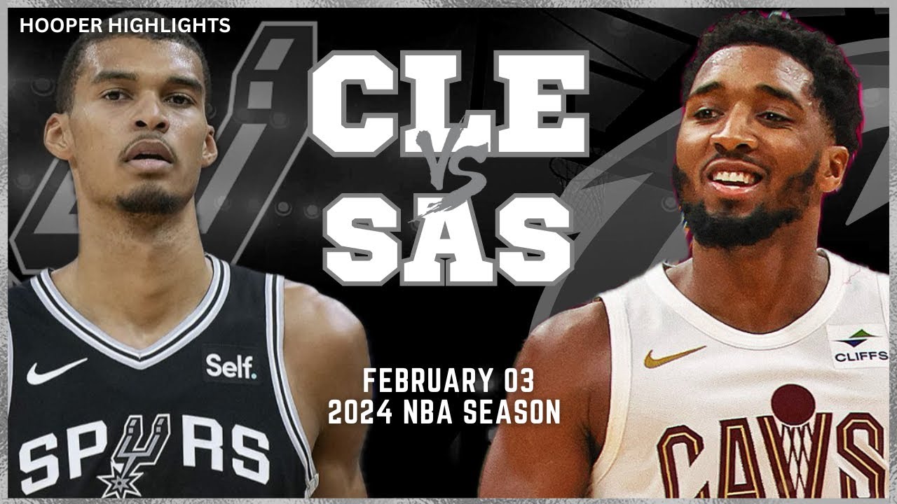 04.02.2024 | San Antonio Spurs 101-117 Cleveland Cavaliers