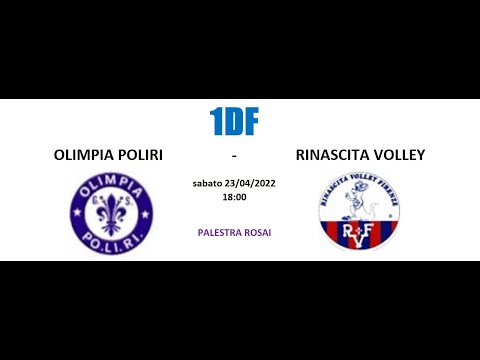 1DF - OLIMPIA POLIRI vs RINASCITA VOLLEY