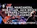 BOB DYLAN    PHIL MANZANERA  JACK BRUCE RICHARD THOMPSON     ALL ALONG THE WATCHTOWER 1992 GUITAR LE