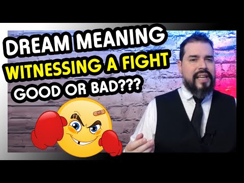 😴 Dream Of Witnessing A Fight | #Dream Meaning 😴