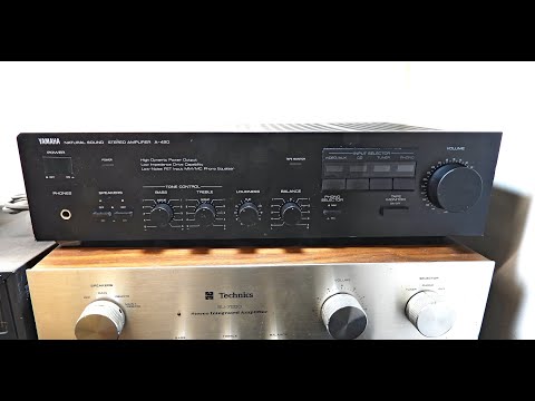 Yamaha A420 Amplifier One Channel Missing