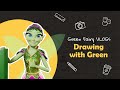 The Green Fairy Vlogs Drawing With The Green Fairy