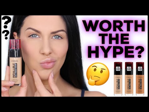 L'OREAL INFALLIBLE FRESH WEAR FOUNDATION - IS IT REALLY WORTH THE HYPE?!!