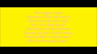 Never Again, Again - Lee Ann Womack (Lyrics On Screen)
