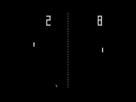 Original Atari PONG (1972) arcade machine gameplay video - YouTube
