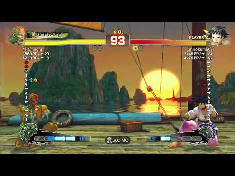 SSF4 AE [DH] YHCmochi vs Shirokuma06 [MAK]