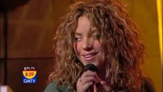 Shakira - Don&#39;t Bother (GMTV 2005)
