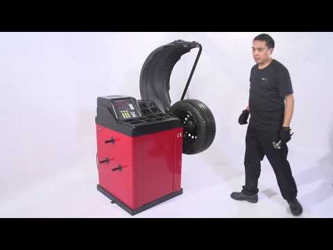 Wheel Balancer U-800 PL-1800 Operation Video
