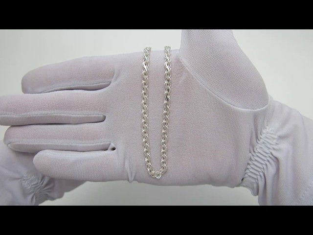 Срібний ланцюжок ех36 Відео огляд