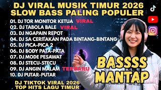 Download lagu DJ VIRAL MUSIK TIMUR TERBARU 2026 🔥 DJ TOR MONITOR KETUA – STECU STECU – PICA PICA FULL BASS TERBARU mp3