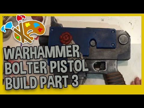 WARHAMMER 40K BOLTER PROP TUTORIAL - Bolter Prop Tutorial Part Three