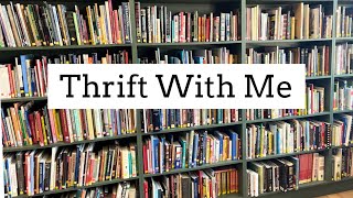 Thrift With Me | Goodwill Bookstore