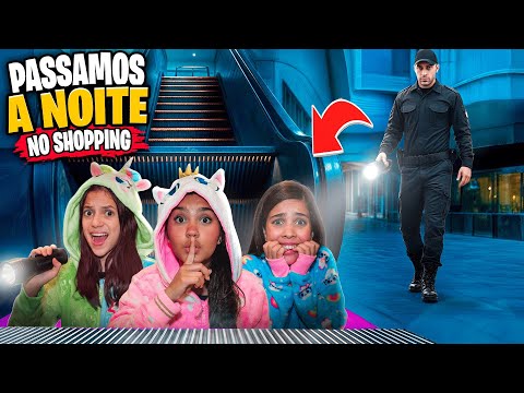 We spent the night at the mall with Jessica, hiding from the security guard. *Did it work?