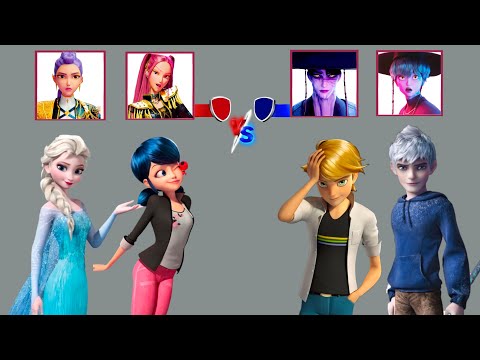 Ladybug GOLDEN vs Cat noir YOUR IDOL – The Ultimate KPop Demon Hunters Fashion Showdown!