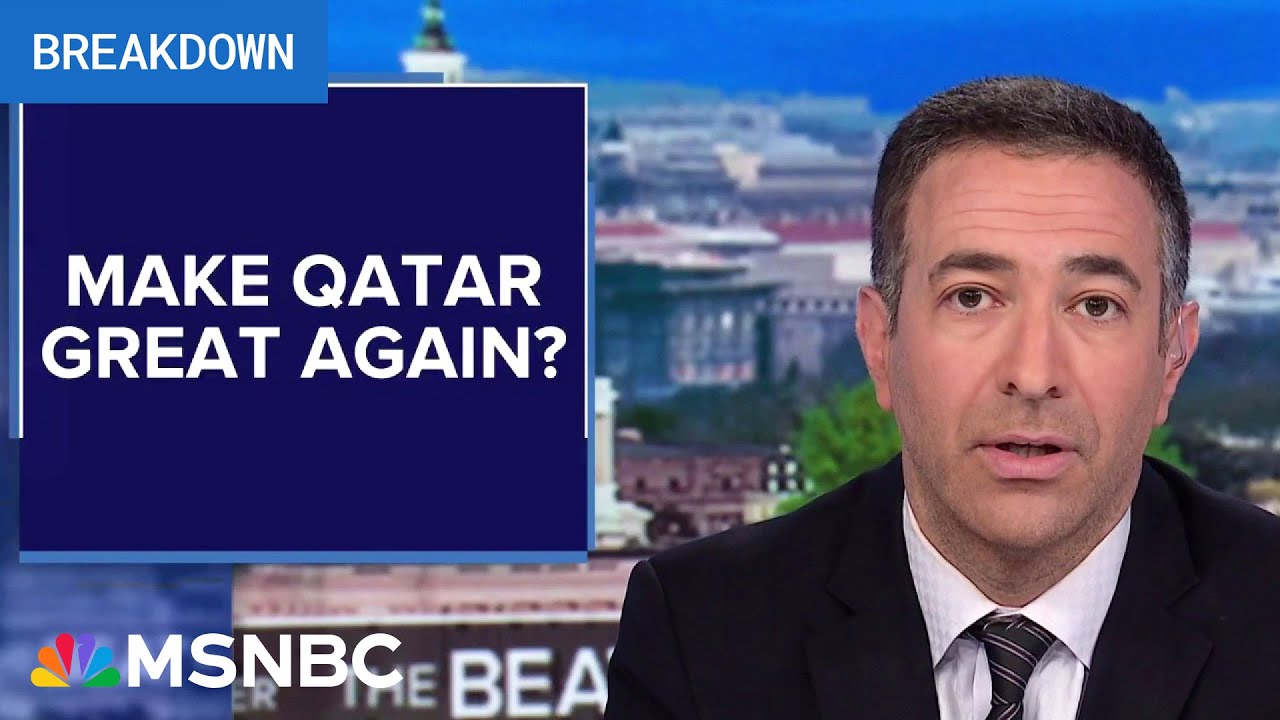 Plane debacle: Ari Melber on Qatar blatantly playing Donald Trump
