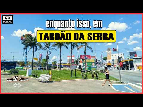 [4K] Meanwhile, in Taboão da Serra... #saopauloape #saopaulowalkingtour #taboaodaserra