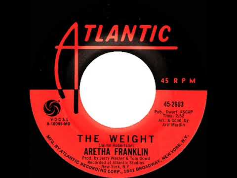 1969 HITS ARCHIVE: The Weight - Aretha Franklin (mono 45)