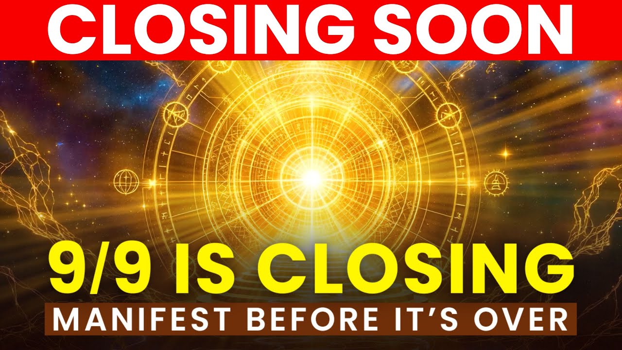 9/9 Portal is Closing: Release Financial Blocks & Manifest Fast Before the Portal Closes