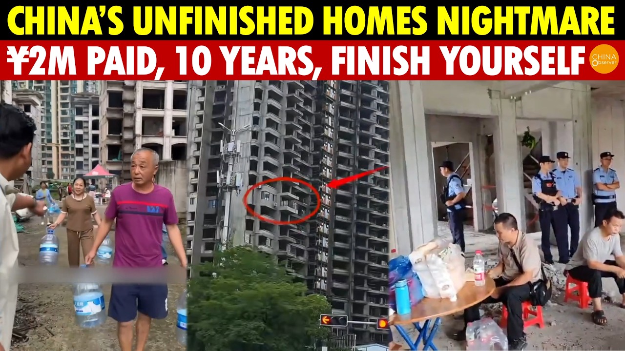 No Apocalypse Movie! China’s Buyers Pay ¥2M, Wait 10 Years, Then Finish Abandoned Homes Themselves