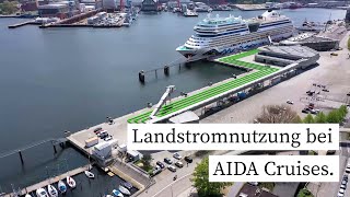 AIDA Cruises: Landstromnutzung