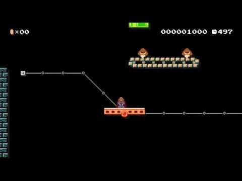 Super Mario Maker - Ganondorfs spooky rollercoaster! 60fps