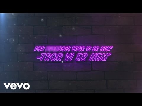 Amanda - Tror Vi Er Nem´ (Lyric Video)