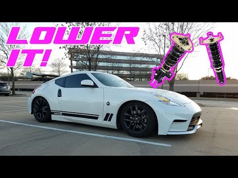 Installing Coilovers - Detailed Walkthrough on a 370Z