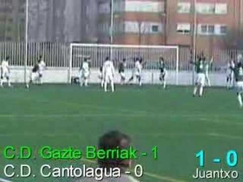 Gazte Berriak 1 - Cantolagua 0