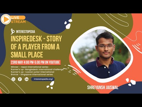 InspireDESK - Story of a player from small town