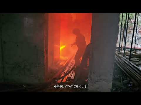Binəqədi rayonu, 7-ci mikrorayon ərazisində yanğın baş verməsi barədə