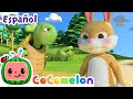 La Tortuga Y La Liebre Canciones Infantiles Caricaturas Para Bebes CoComelon En Español