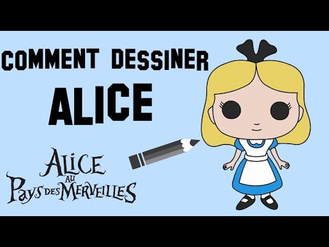 Comment dessiner Alice (Alice au pays des merveilles)